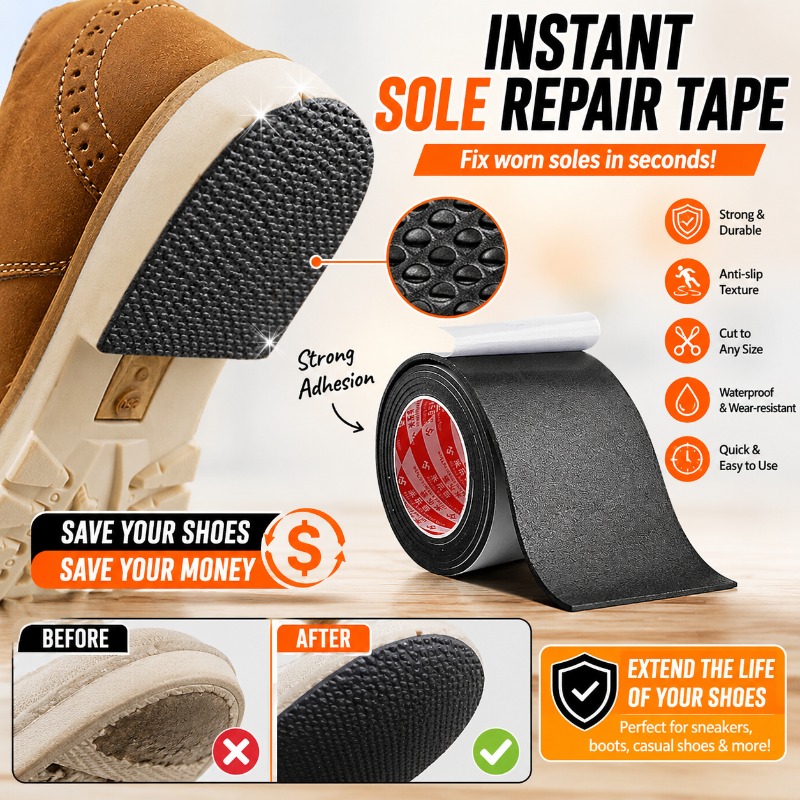 Sneaker Care Service - لاصقة صامتة مضادة للانزلاق للنعل الواحد،