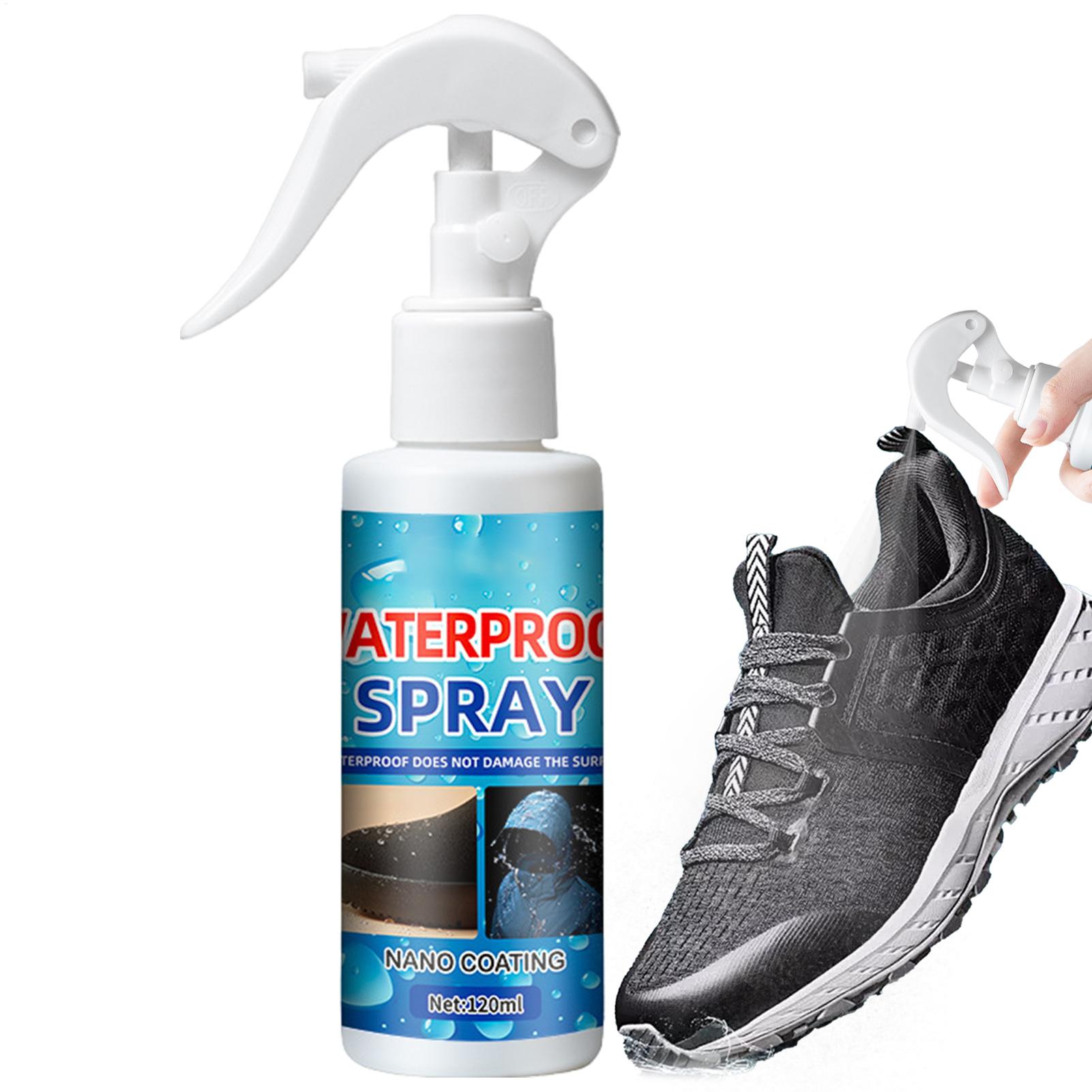 Sneaker Protector Spray - 120 مل رذاذ مقاوم للماء للأحذية