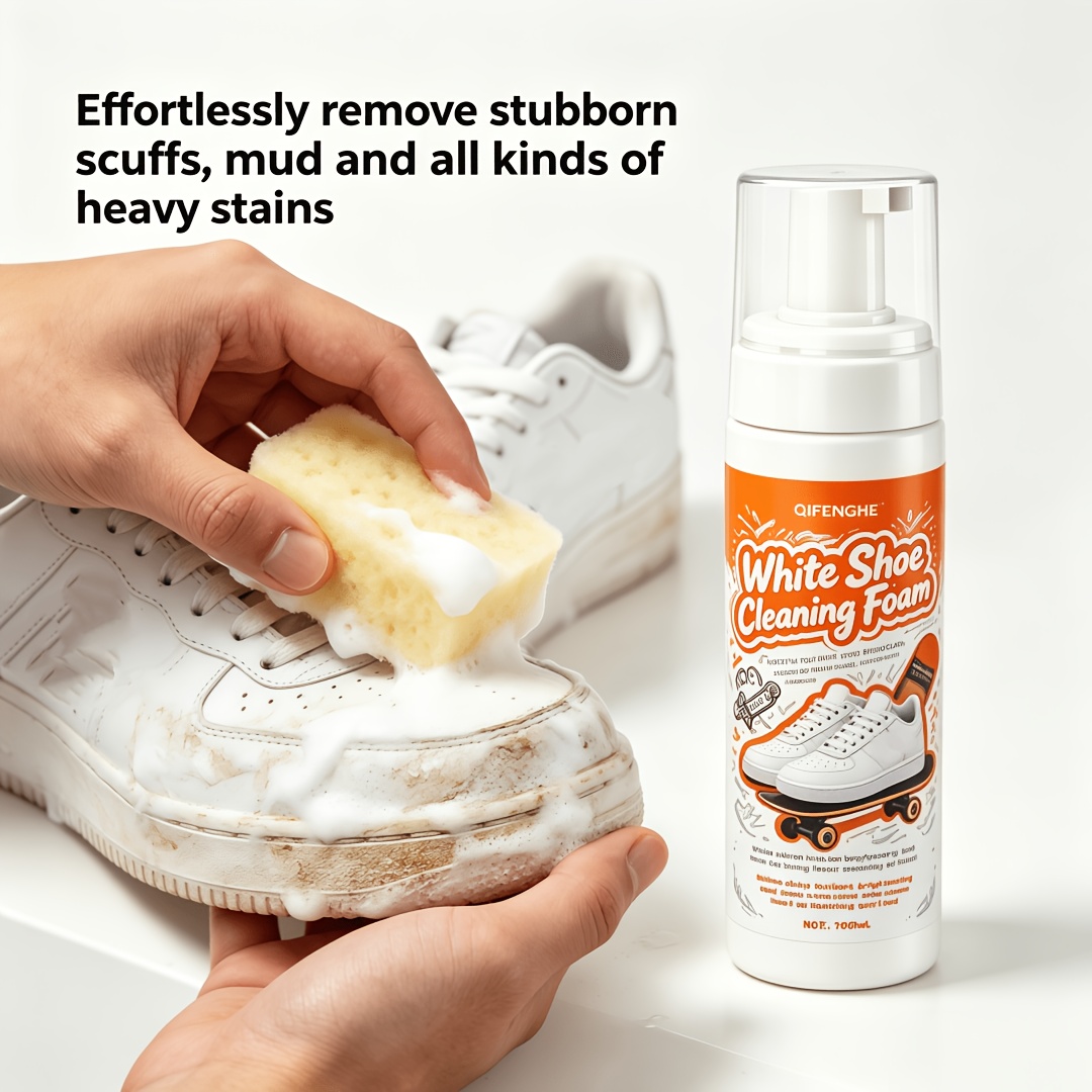 منظف أحذية أبيض محمول بدون شطف - مراجعة Sneaker Leather Care وسعره