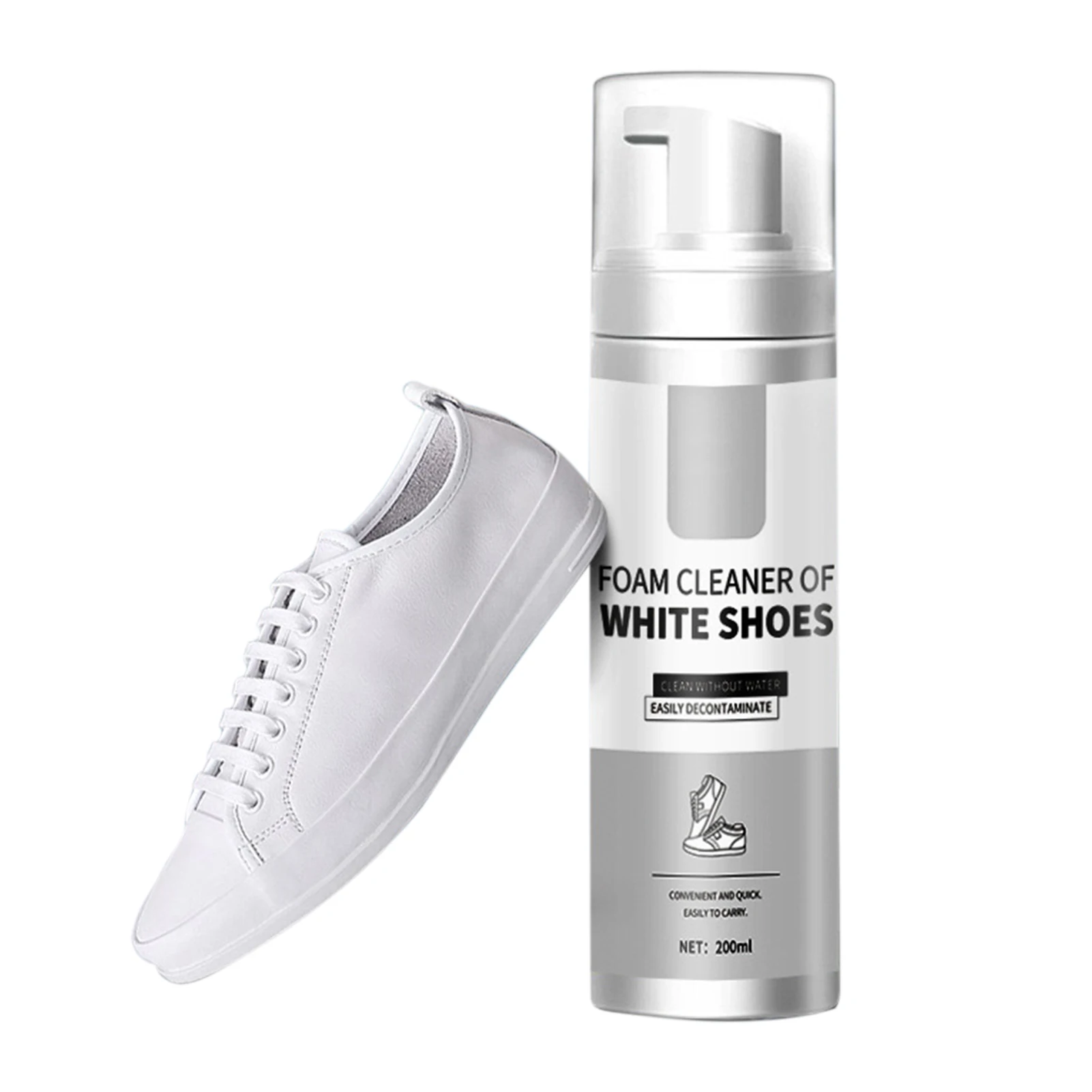 200 مللي مبيض الأحذية حذاء أبي - مراجعة Sneaker Care Whitener وسعره