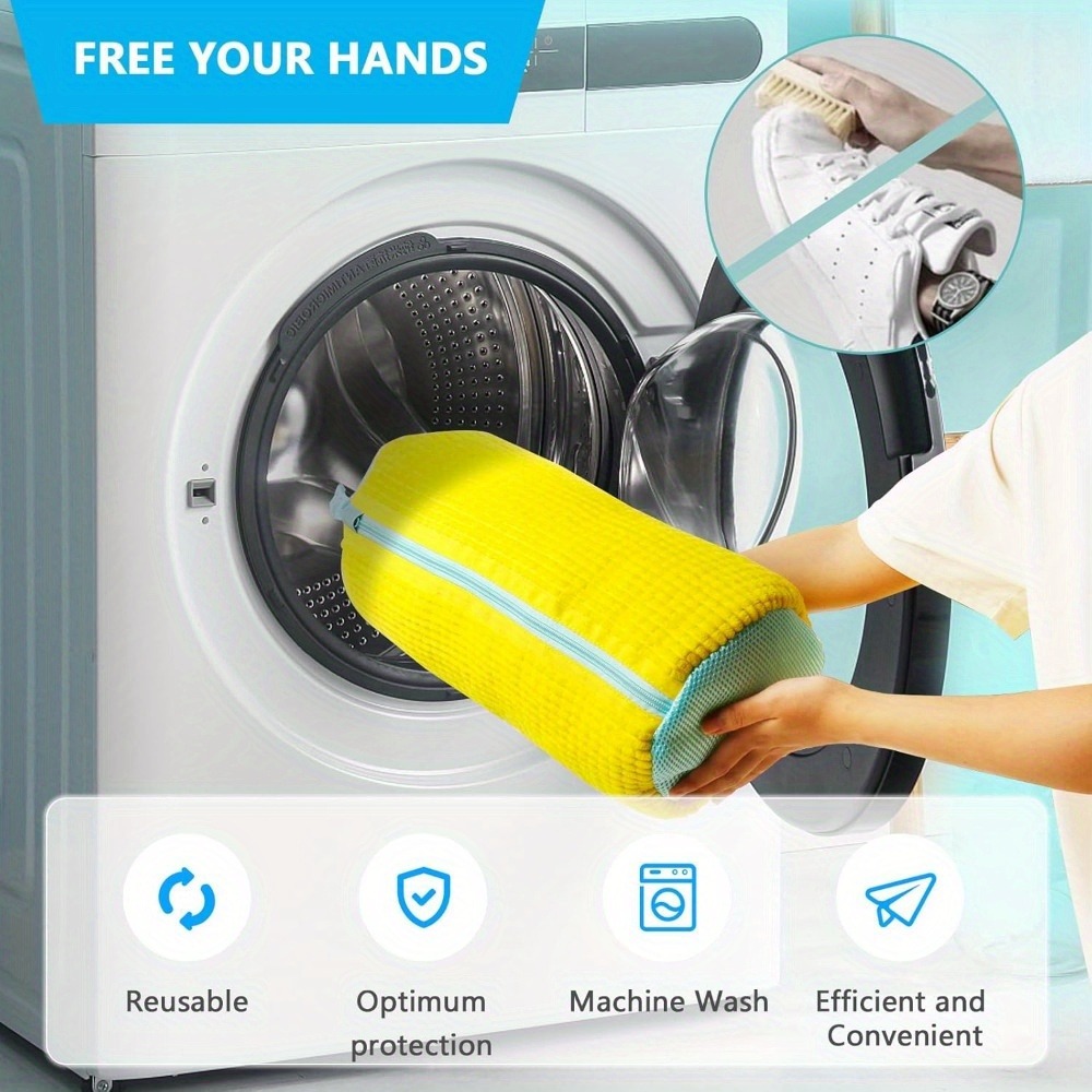 حقيبة غسيل أحذية متينة، 360 °  - مراجعة Sneakers Care وسعره