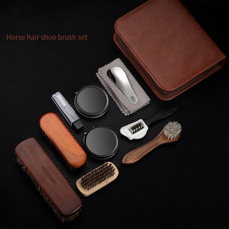 مجموعة فرش أحذية شعر الخيل ، ا - مراجعة Sneaker Leather Care وسعره