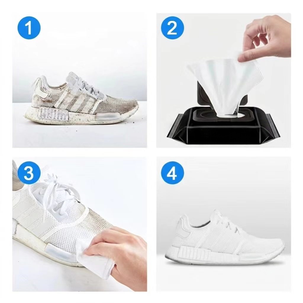 مناديل تنظيف الأحذية الرياضية  - مراجعة Sneakers Care وسعره