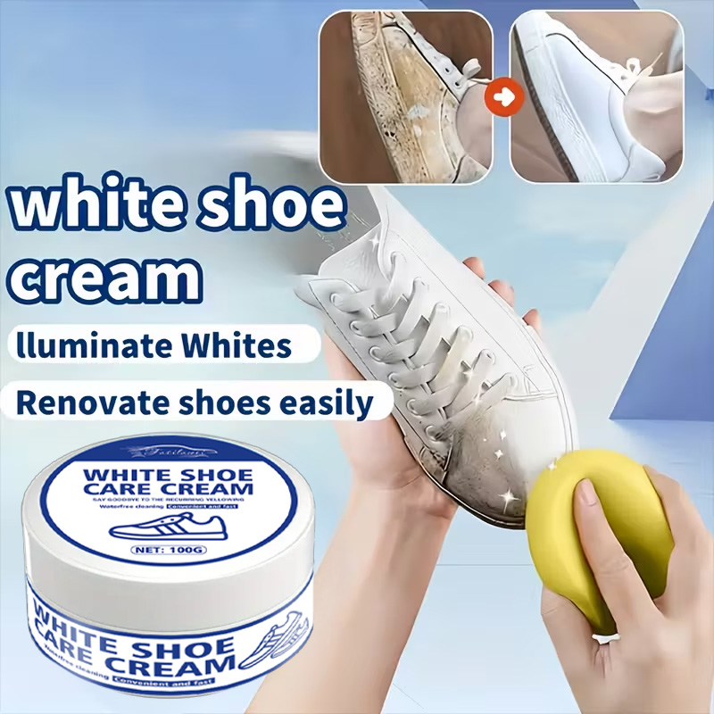 كريم العناية بالأحذية الرياضية - مراجعة Sneaker Care Whitener وسعره