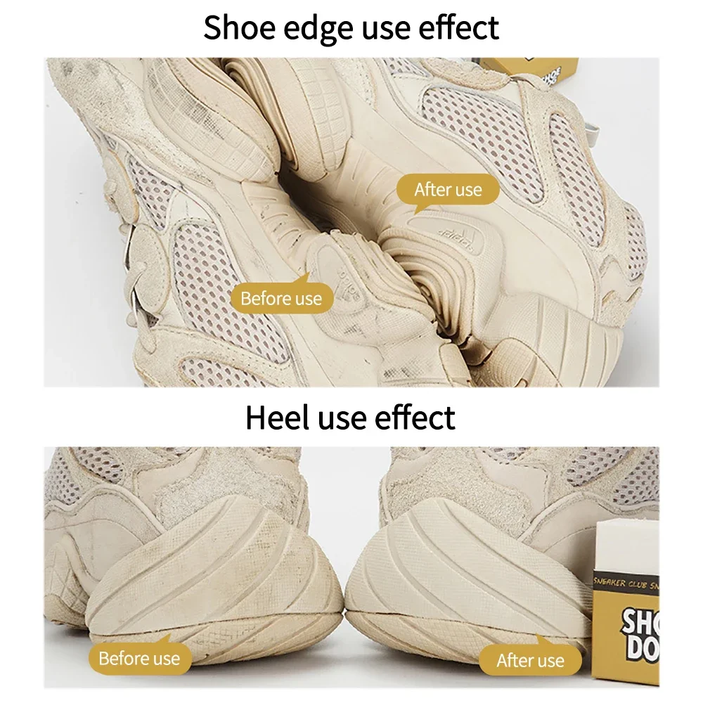 قطعتان من ممحاة تنظيف الأحذية  - مراجعة Sneaker Leather Care وسعره