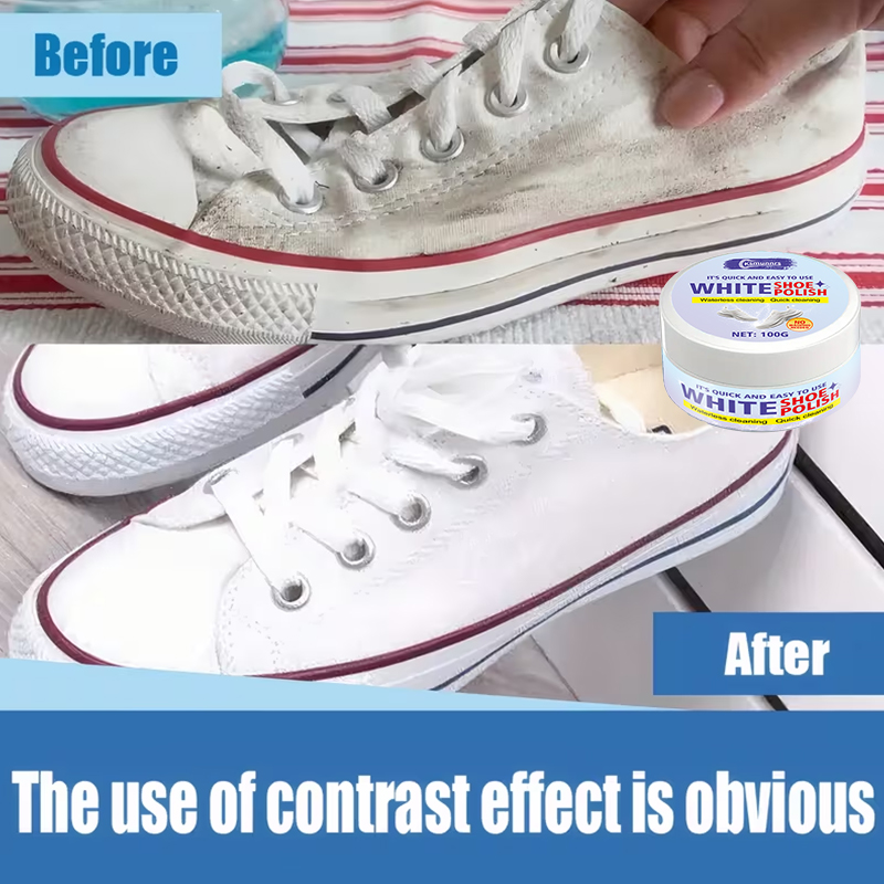كريم العناية بالأحذية البيضاء، - مراجعة Sneaker Care Whitener وسعره