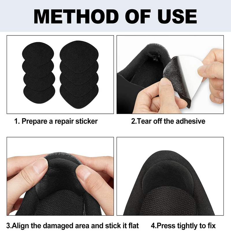 الأحذية التصحيح كعب ملصق الرقع - مراجعة Sneaker Leather Care وسعره