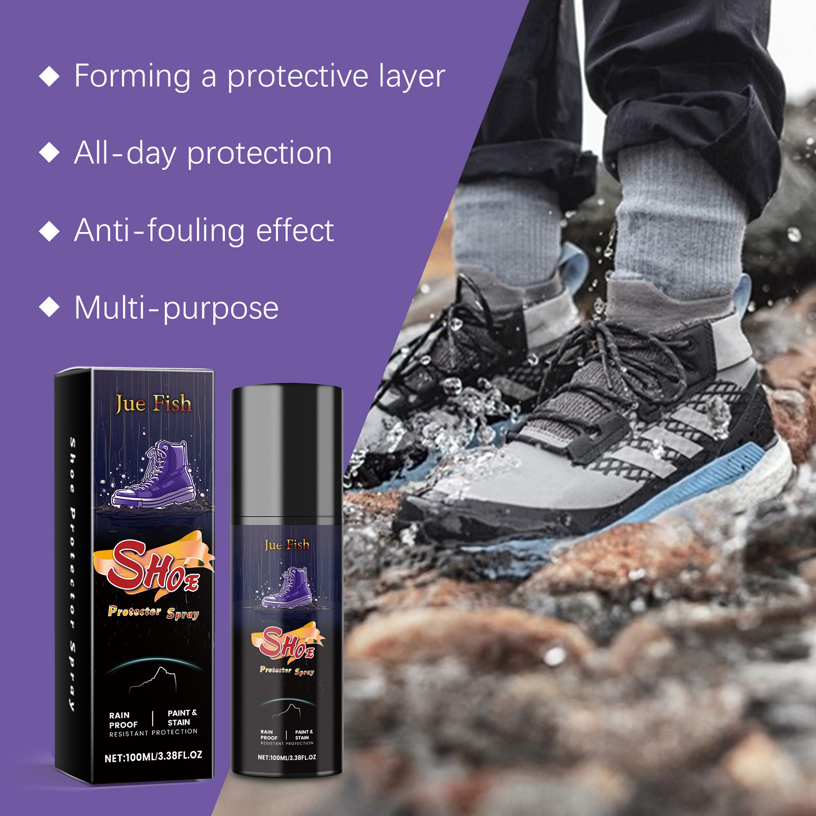 100 مللي رذاذ مقاوم للماء للأح - مراجعة Sneaker Protector Spray وسعره