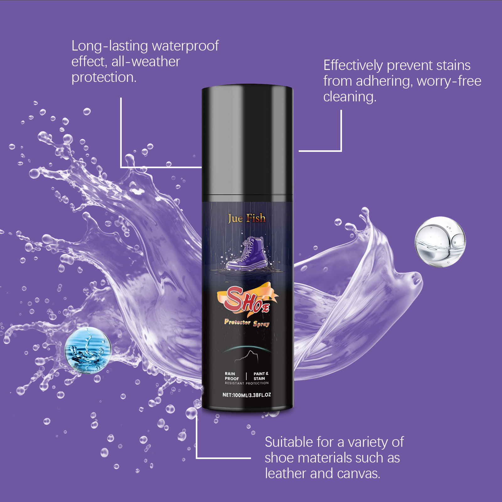 100 مللي رذاذ مقاوم للماء للأح - مراجعة Sneaker Protector Spray وسعره